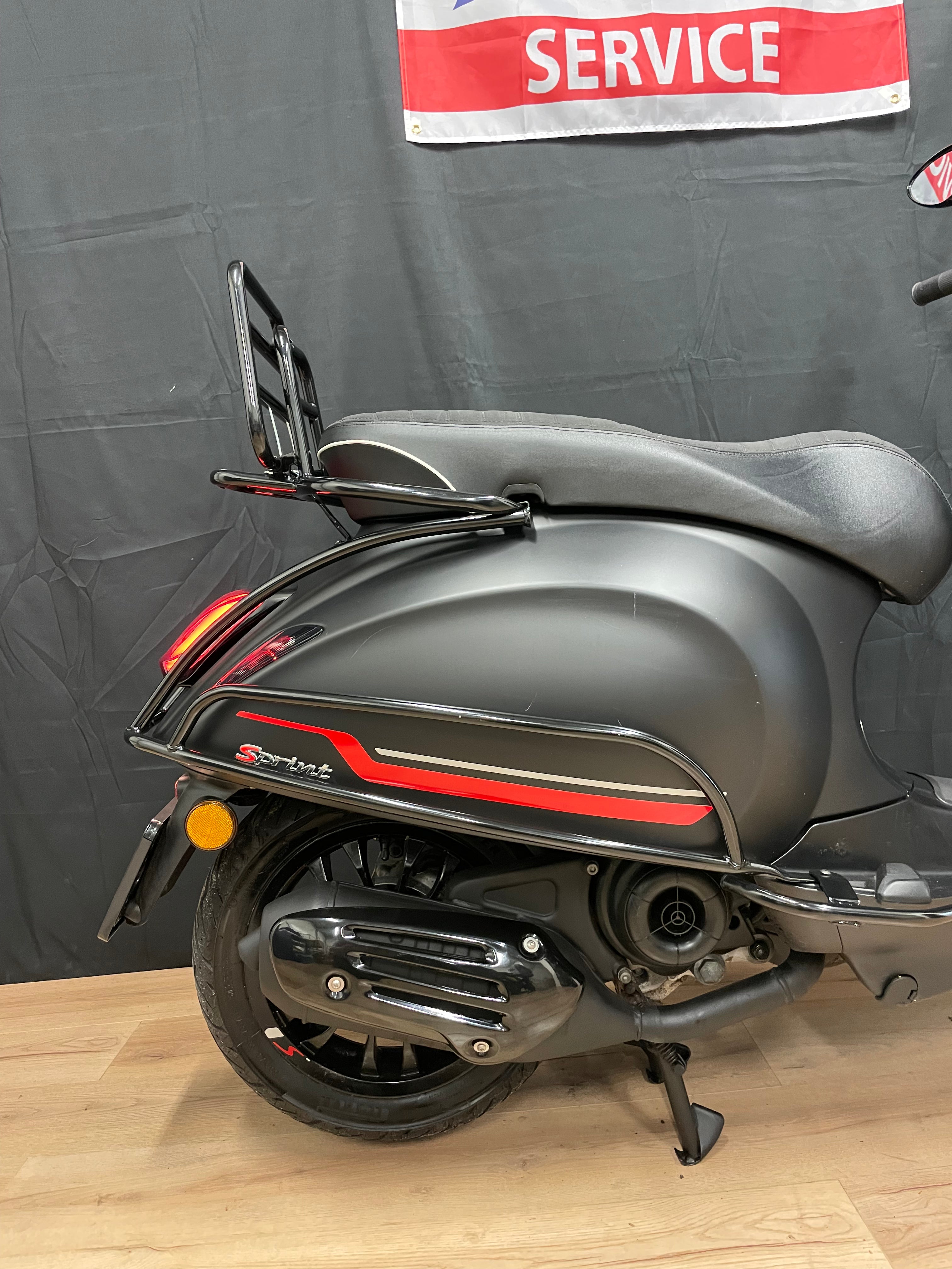 Vespa sprint Notte | 2022 | Brom/Snor | Full option Garantie