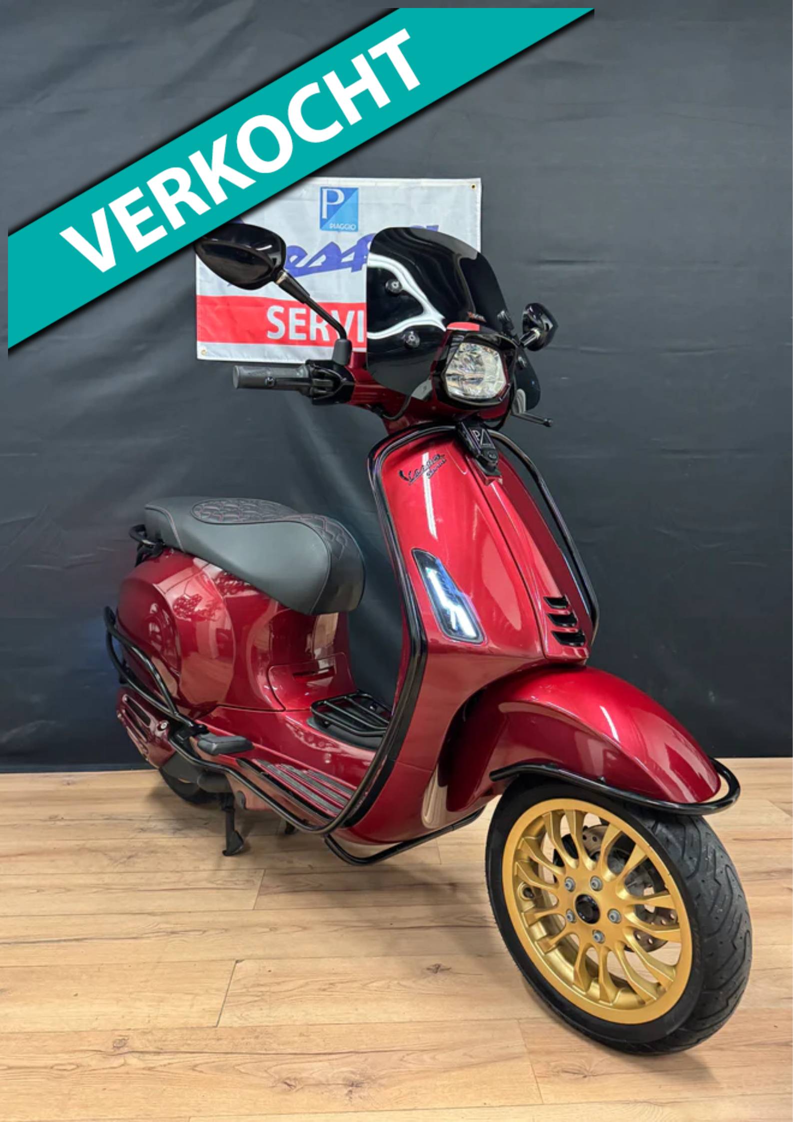 Vespa sprint 50s | Custom | Full option | Garantie