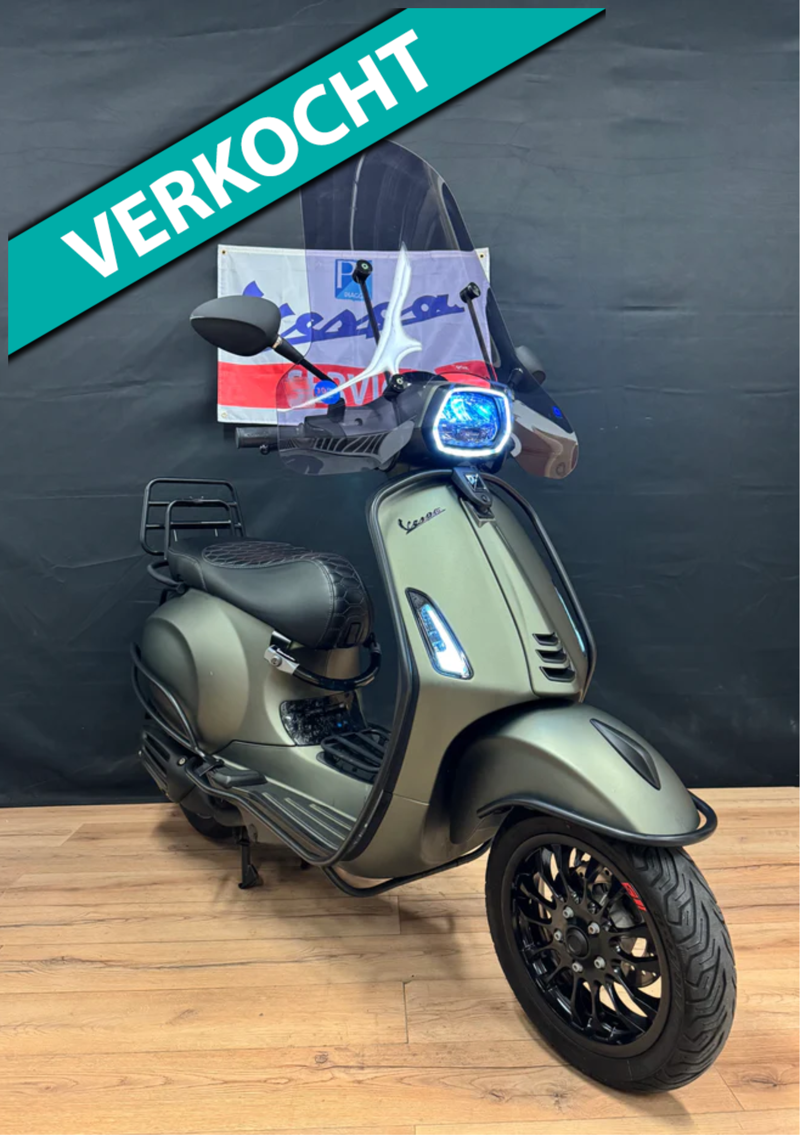 Vespa sprint 50s | Custom | Full option | Garnatie | Brom