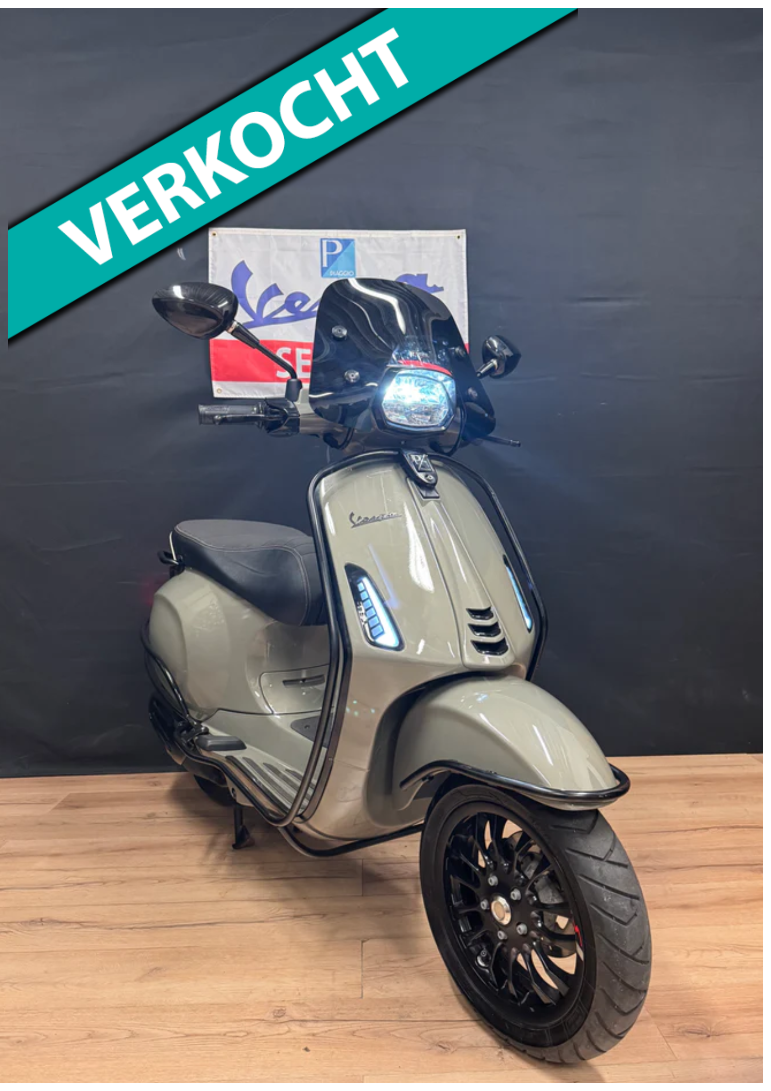Vespa Sprint 50s | Custom | Full option | Garantie | 2000km