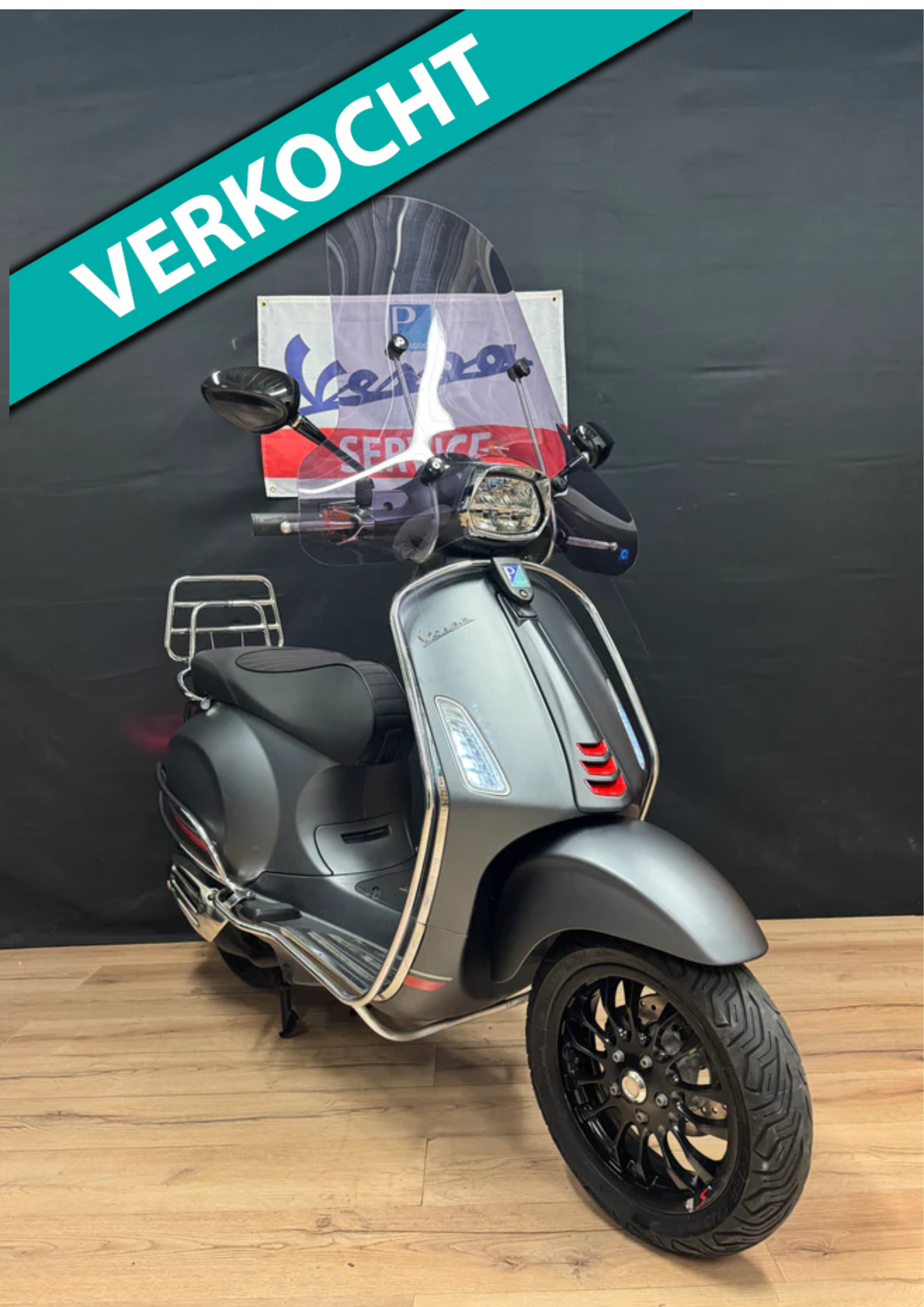 Vespa sprint 50s | Garantie | Full option | Snor / Brom