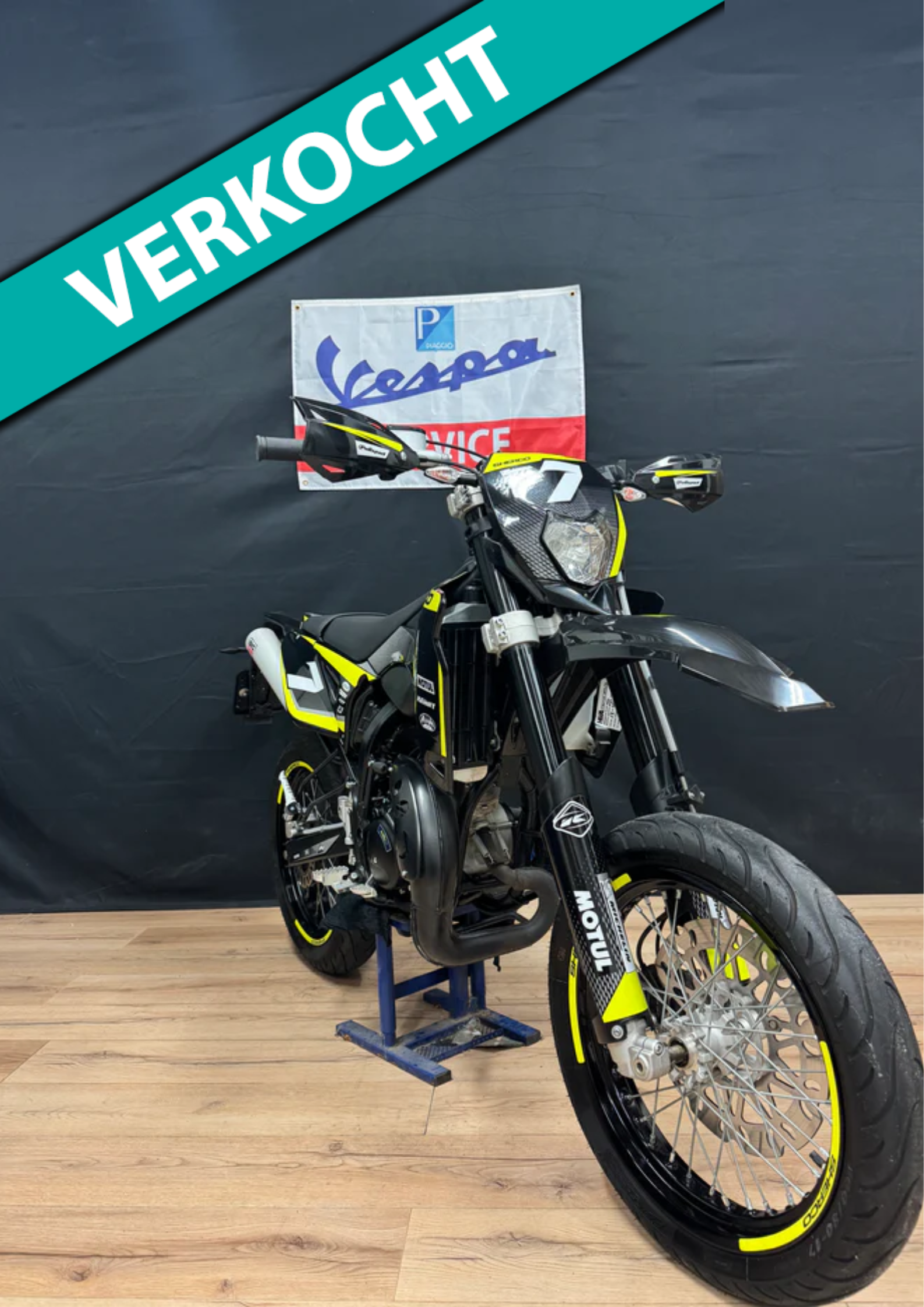 Sherco 50 SM-RS | Schakelbrommer | Garantie | Brom
