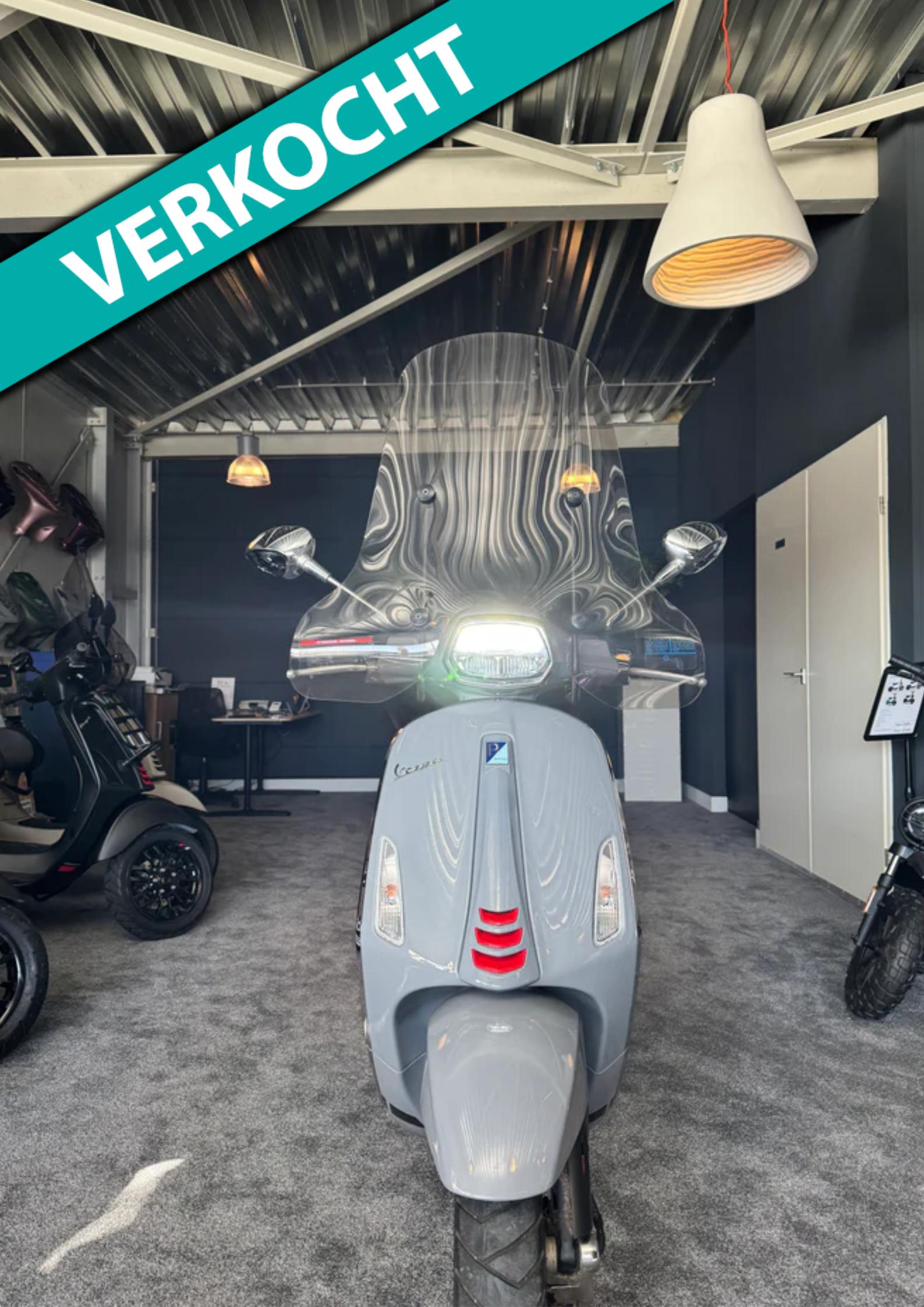 Vespa sprint 50s | Nardo | Garantie | Dealer onderhouden