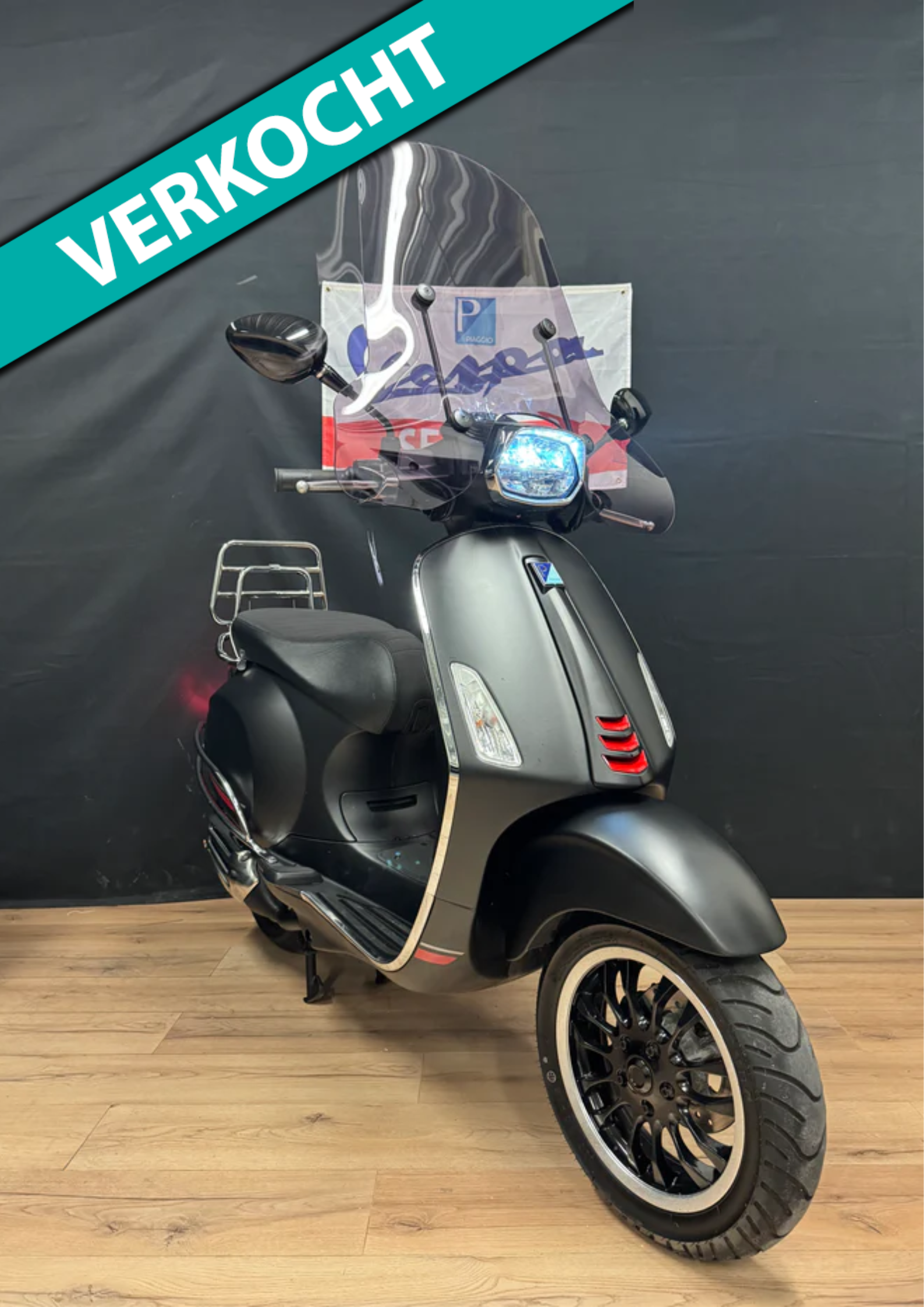 Vespa Sprint 50s | Snor / Brom | Garantie | Zeer nette staat