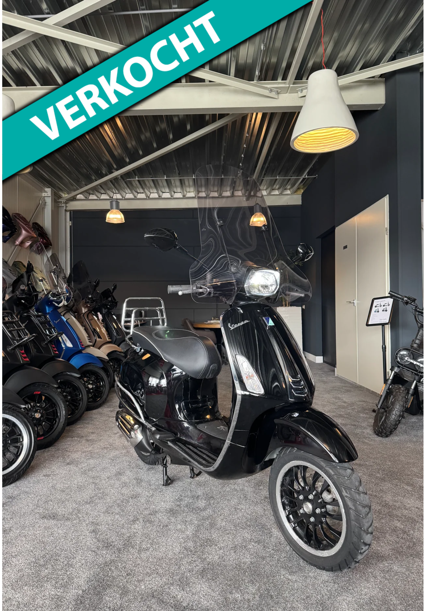 Vespa sprint 50S | Brom | 2020 | Garantie | 2e eigenaar