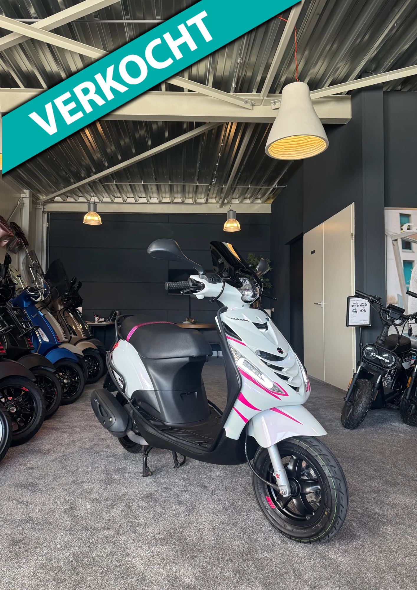 Piaggio Zip 50s | Custom | Full option | Brom | Garantie
