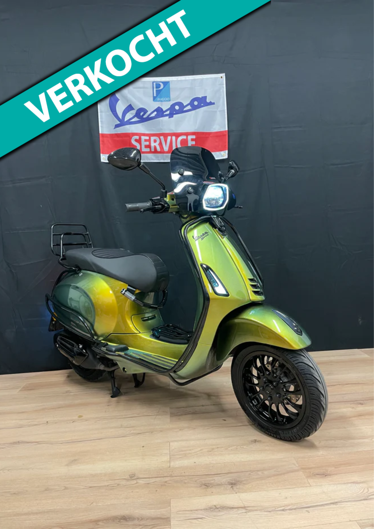 Vespa Sprint Custom | Brom | Nieuwstaat | 2020 | 7000km