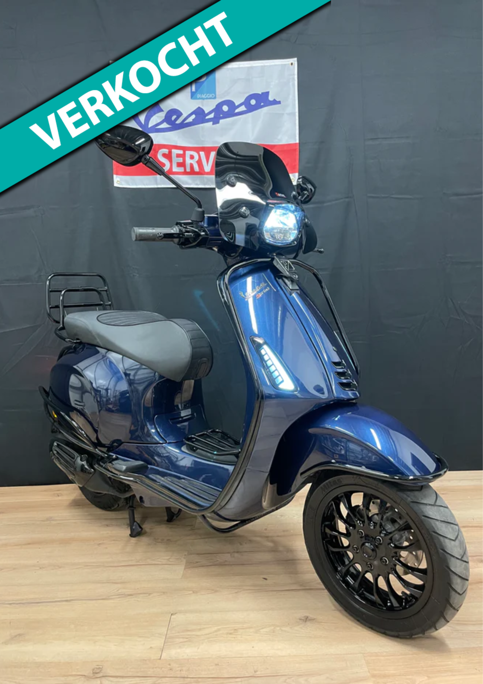 Vespa sprint | Custom - Full option - IGET E4 - 1e eigenaar