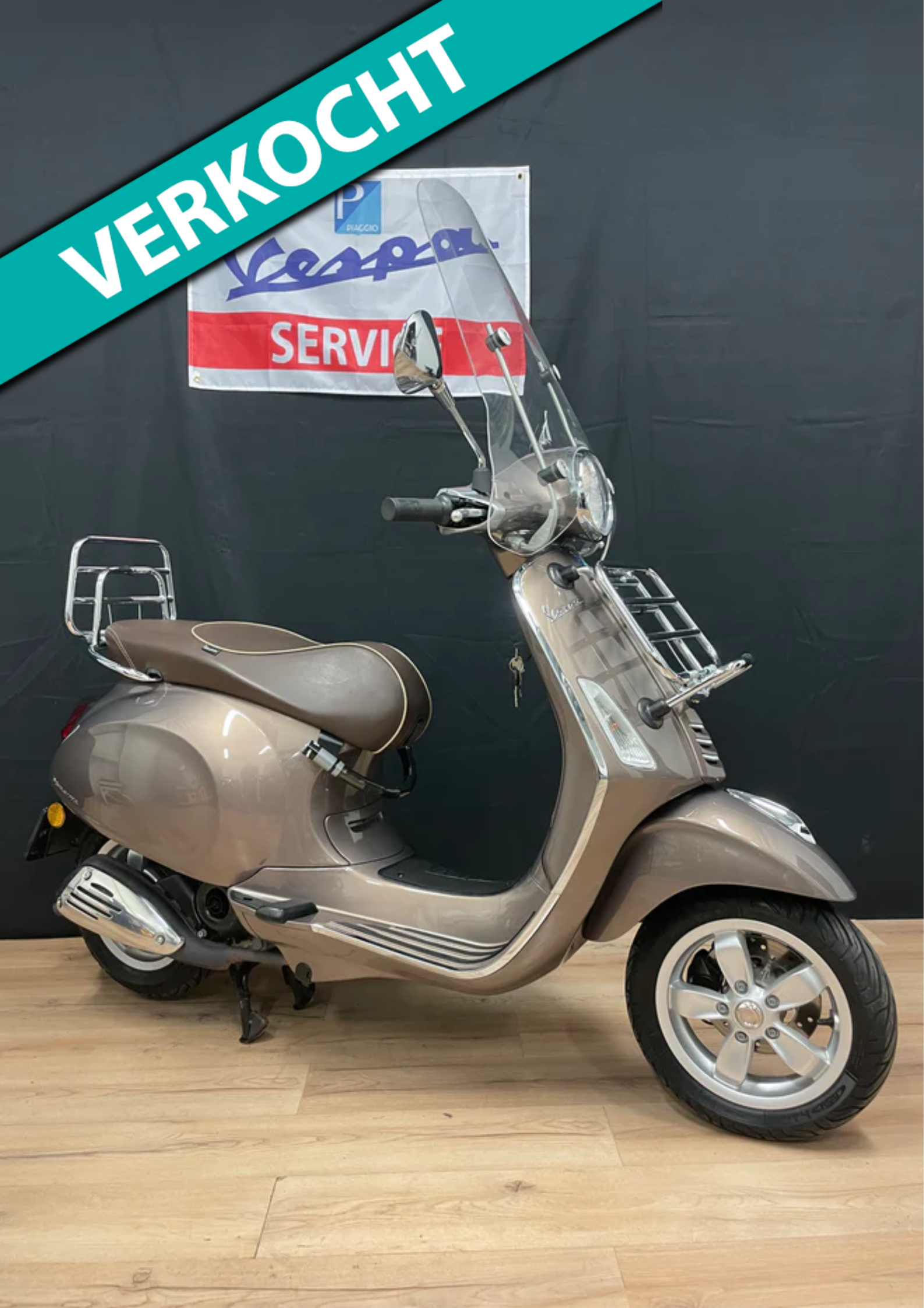 Vespa Primavera 50 - 4800km - Zeer nette staat - Garantie