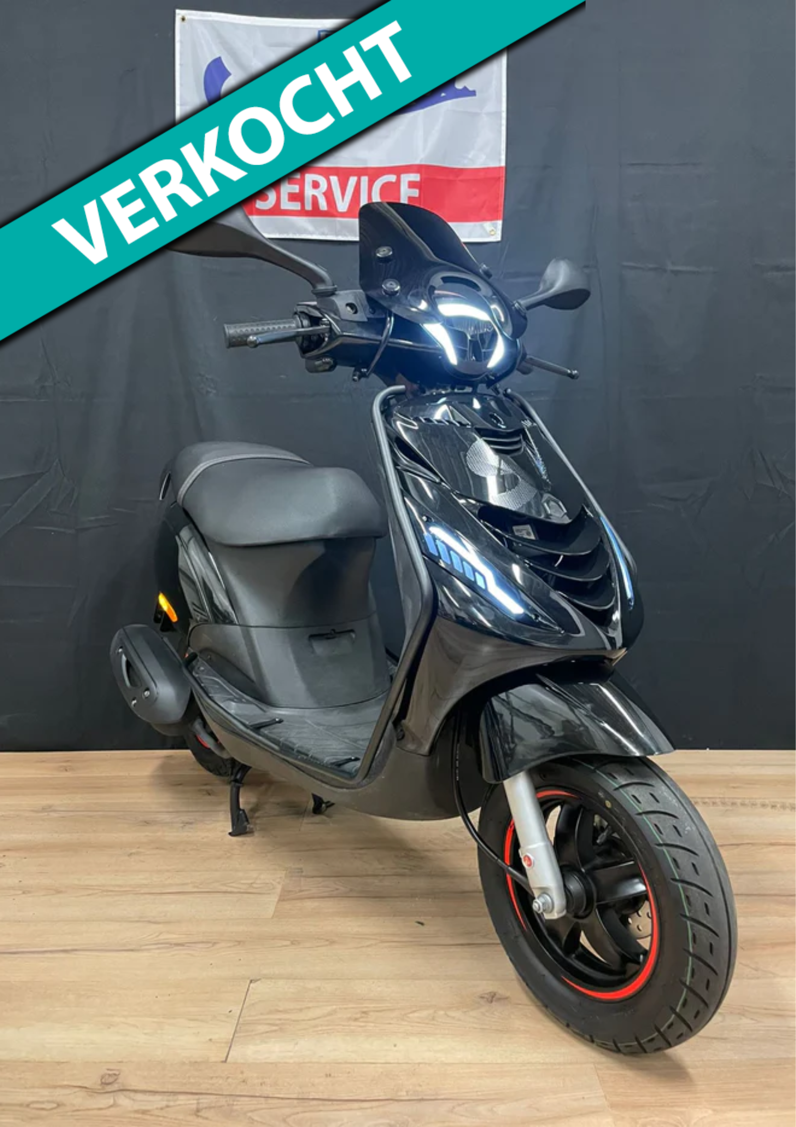 Piaggio Zip | IGET E4 | Custom | Brom | 1e eigenaar