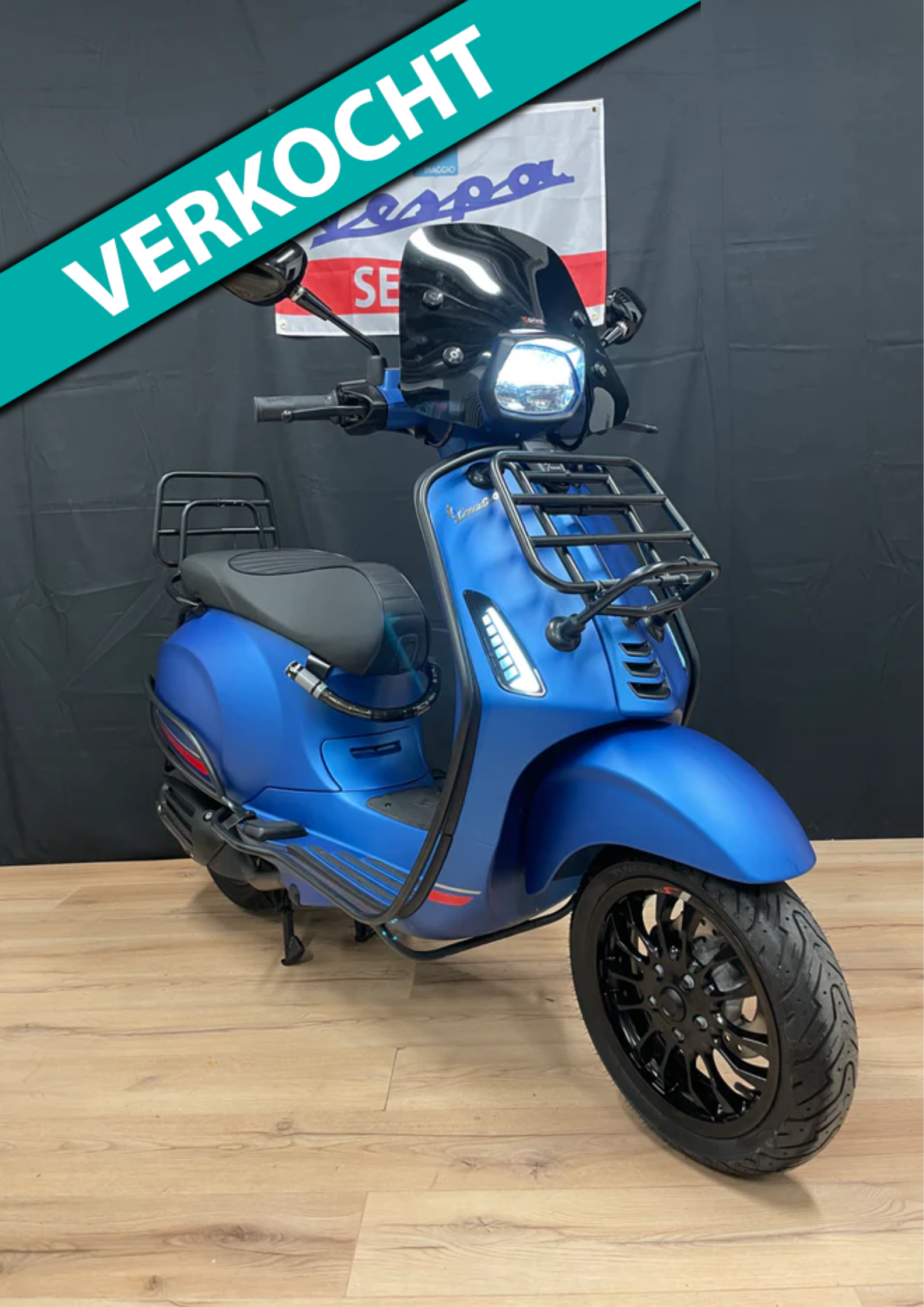 Vespa sprint S | 500km | Nieuwstaat | Garantie | Full option