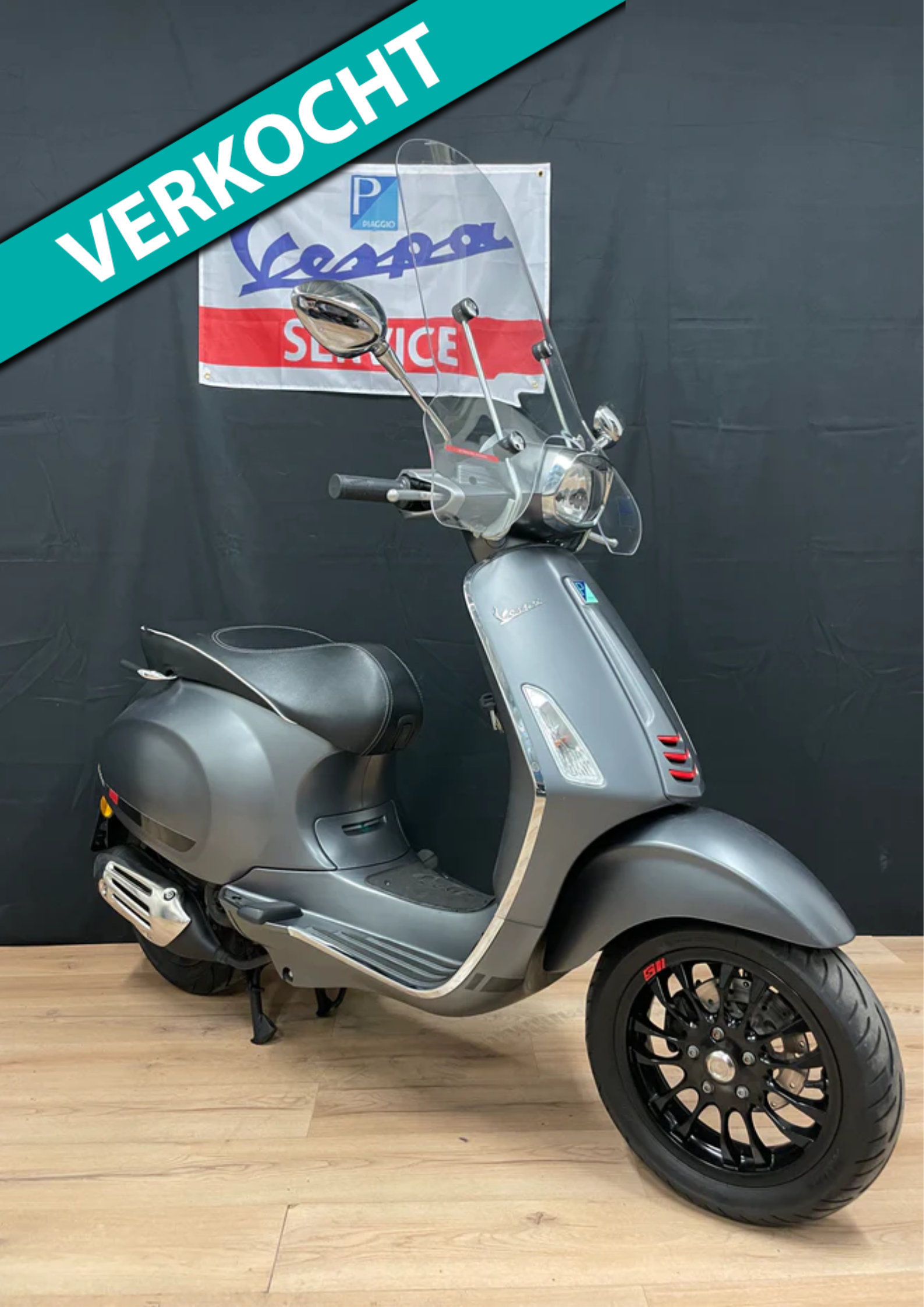 Vespa sprint | IGET | 2018 | 1e eigenaar | Snor / Brom