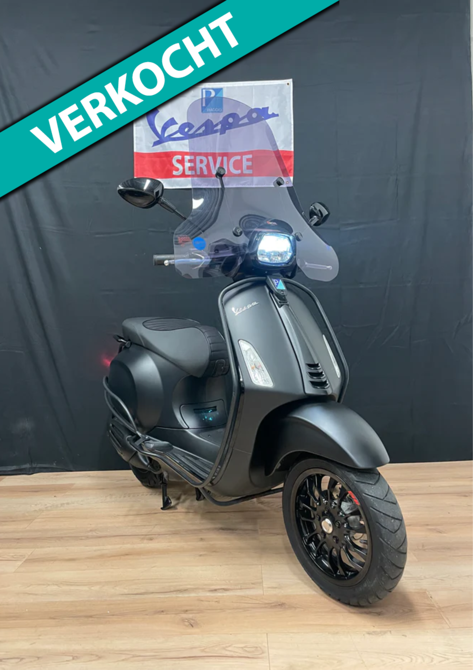 Vespa Sprint | Notte | Garantie | Iget | 1e eigenaar