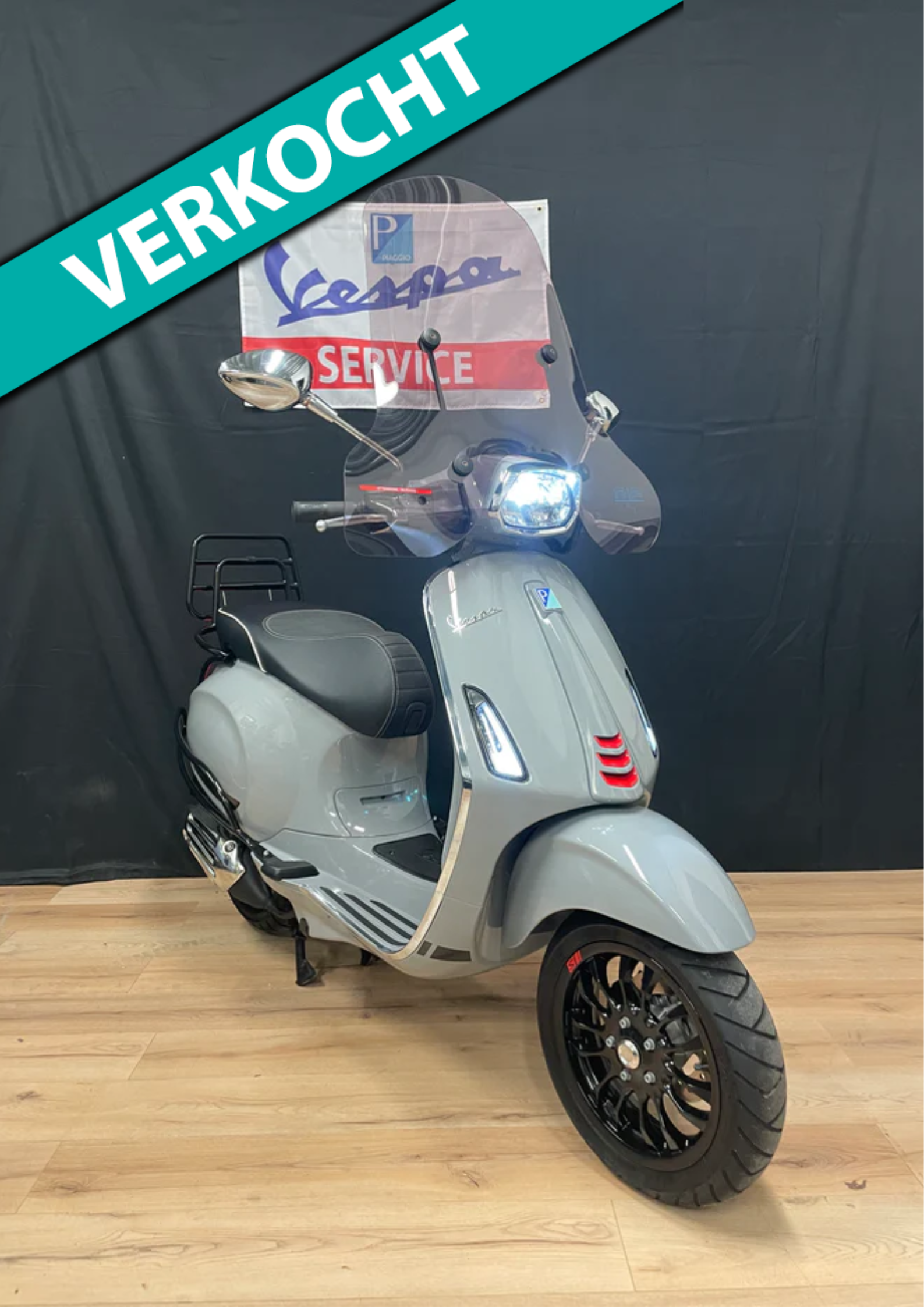 Vespa sprint 50S | Nieuwstaat | 1900km | Full option | IGET