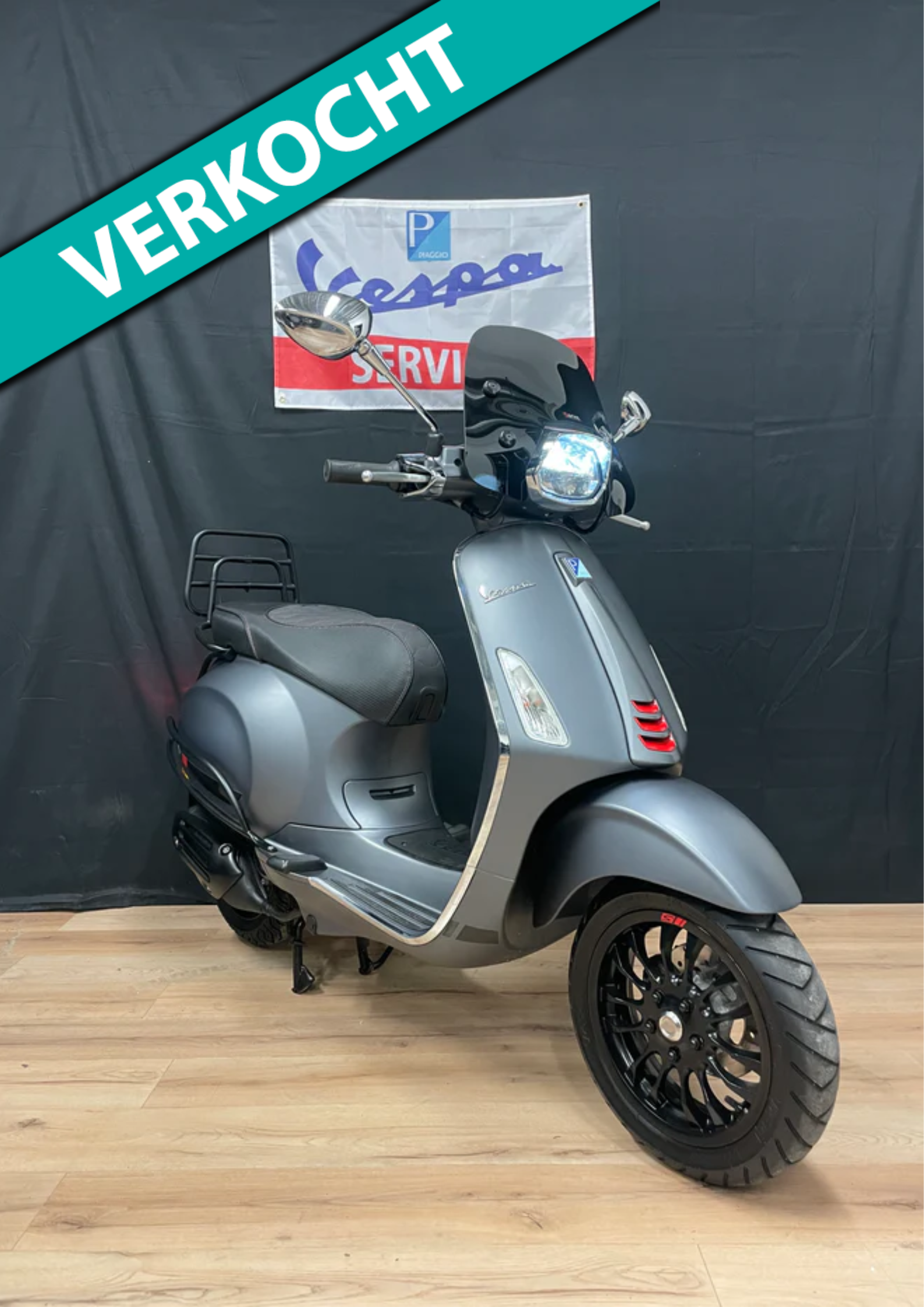Vespa sprint 50S | Nieuwstaat | Garantie | Iget | option