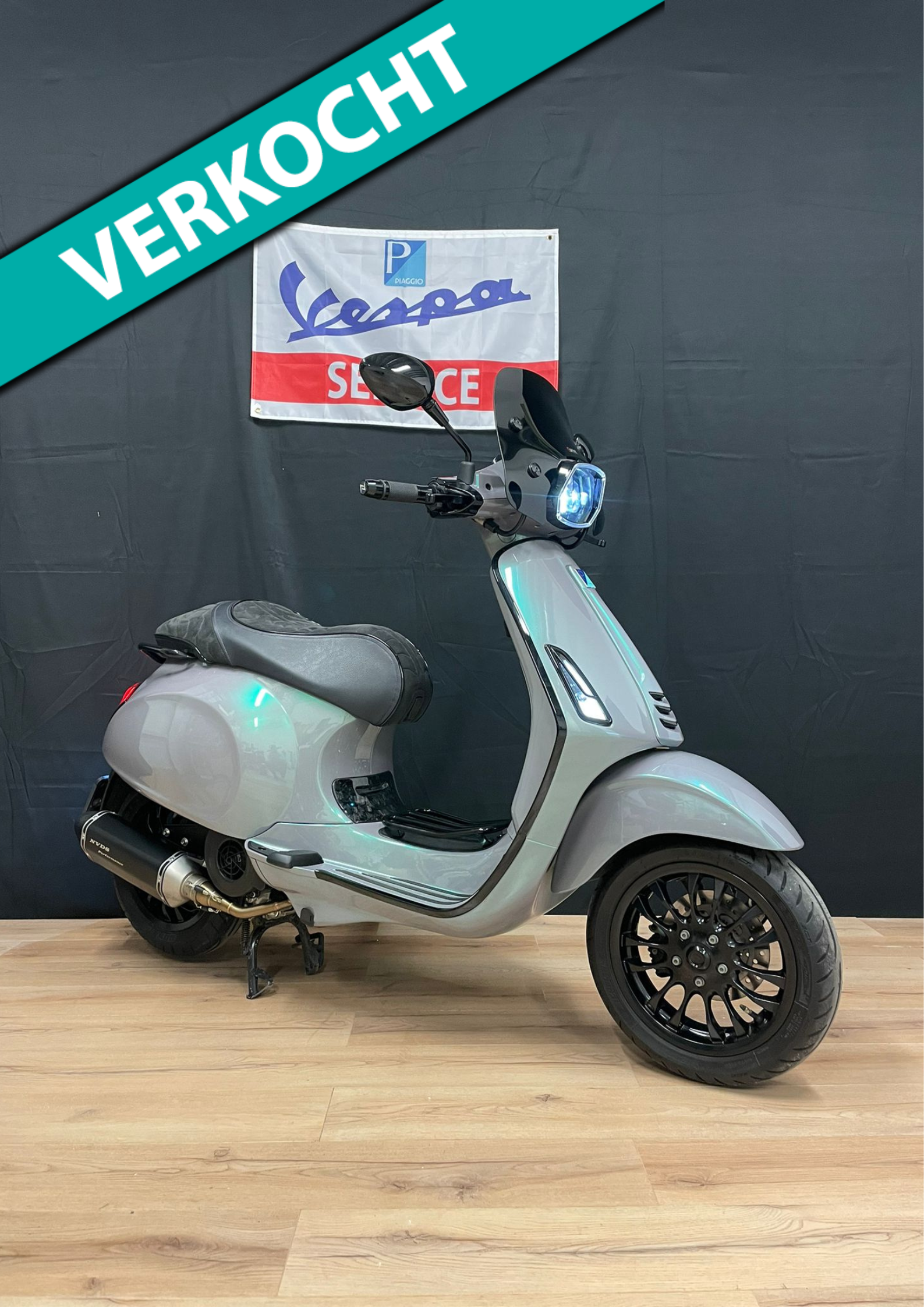 Vespa sprint brom | 125cc | Custom | Zelioni | Forged carbon