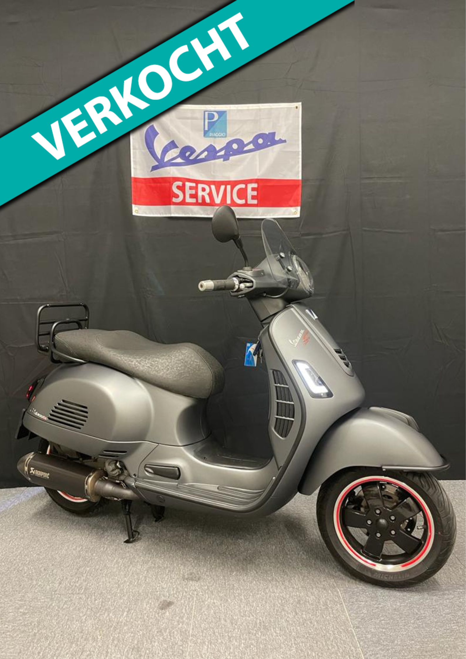 Vespa GTS 300 | ABS | Alarm | Akrapovic | 5000km | Garantie