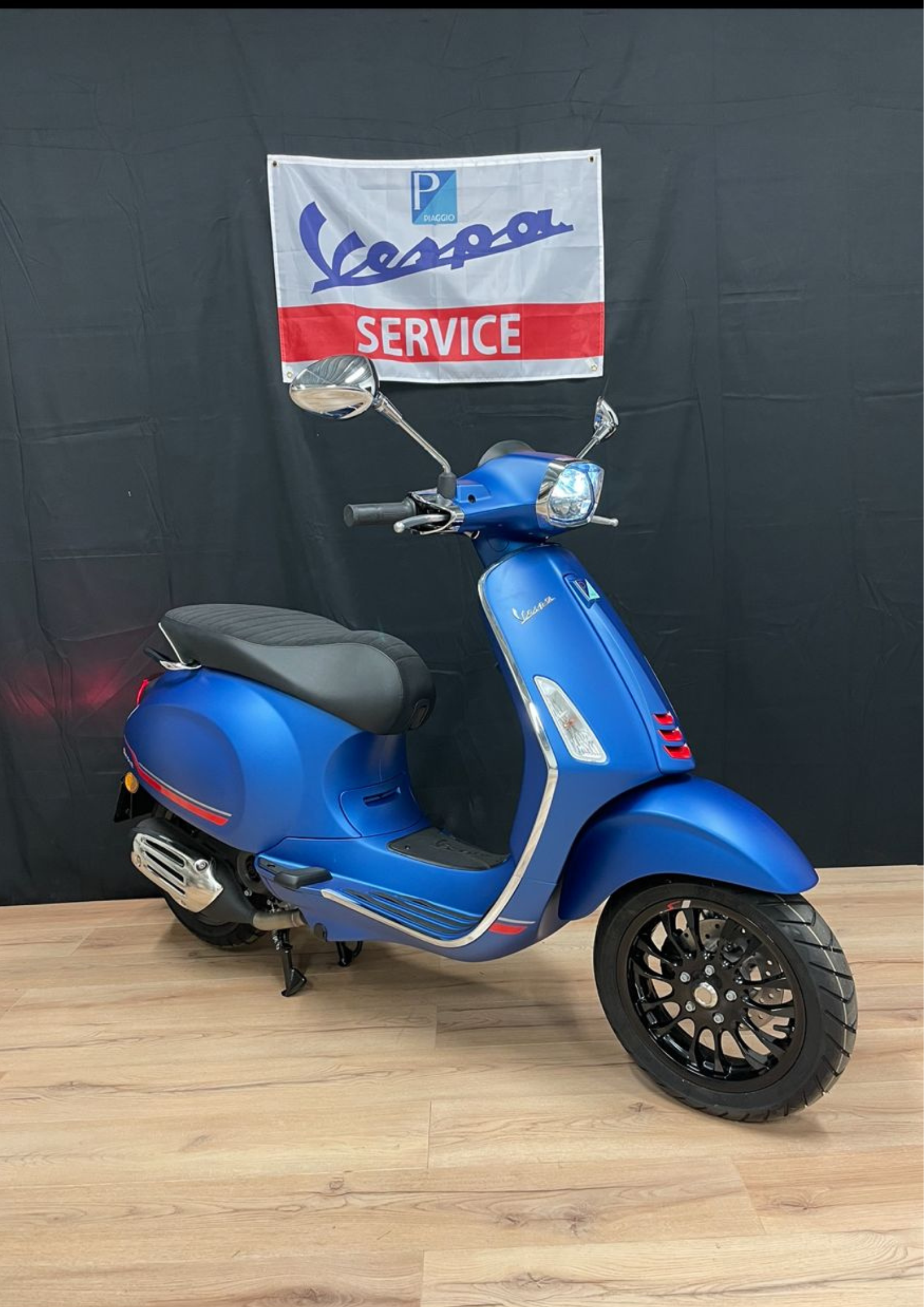 Vespa Sprint S | Viva ace blue |  EURO5 Iget | NIEUW 0KM