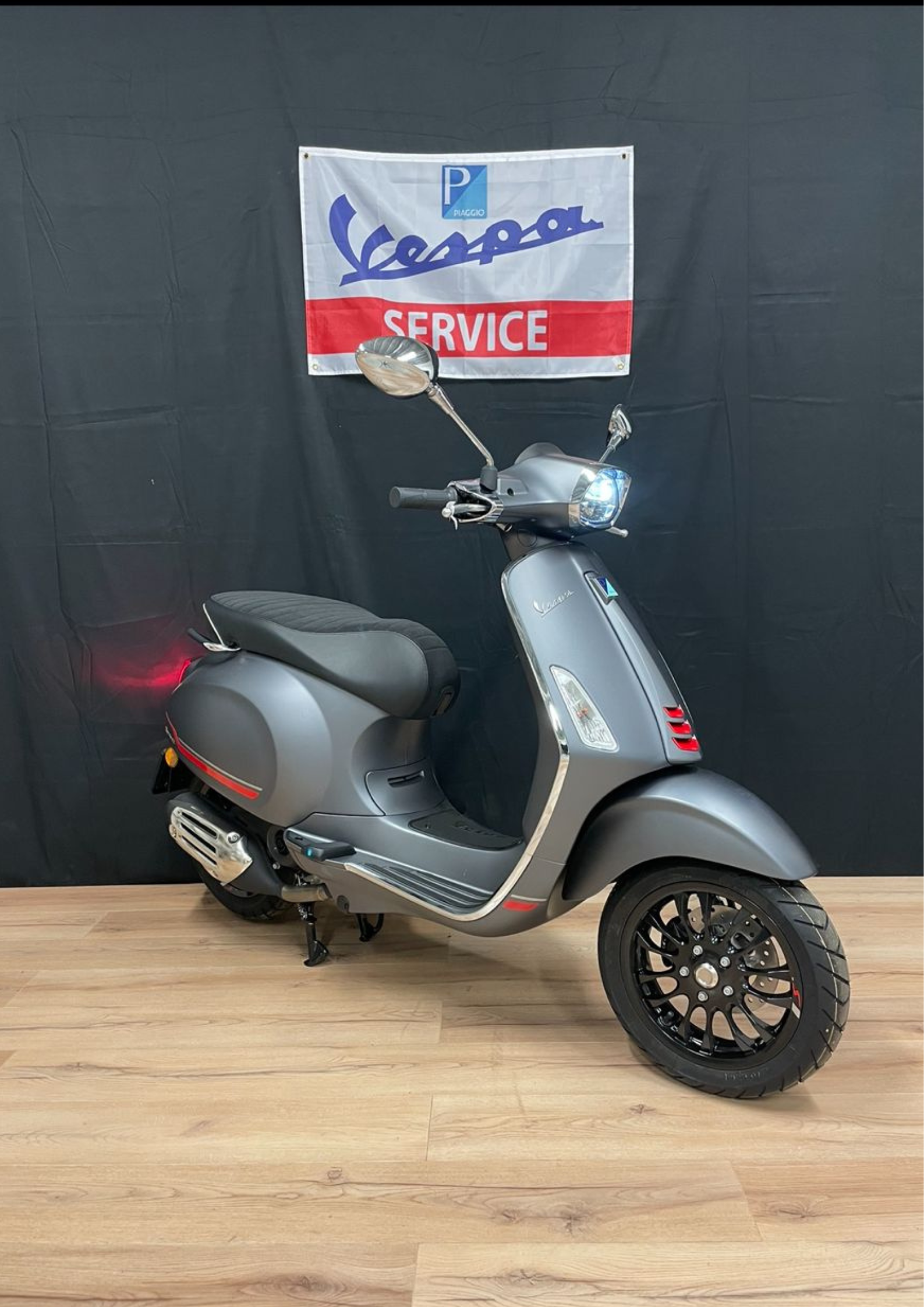 Vespa Sprint S | Grigio grey |  EURO5 Iget | NIEUW 0KM