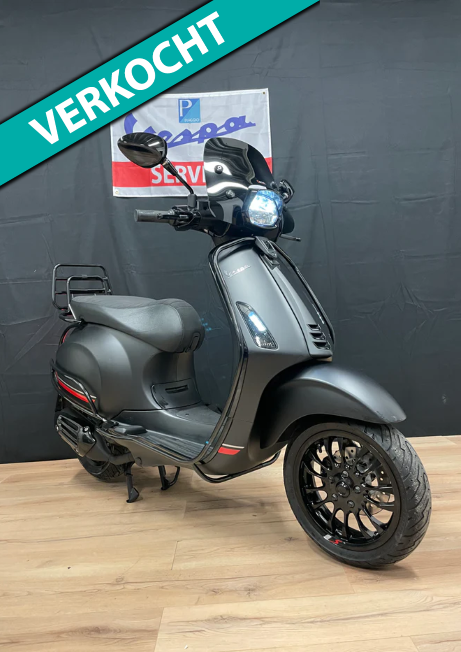 Vespa sprint Notte | 2022 | Brom/Snor | Full option Garantie