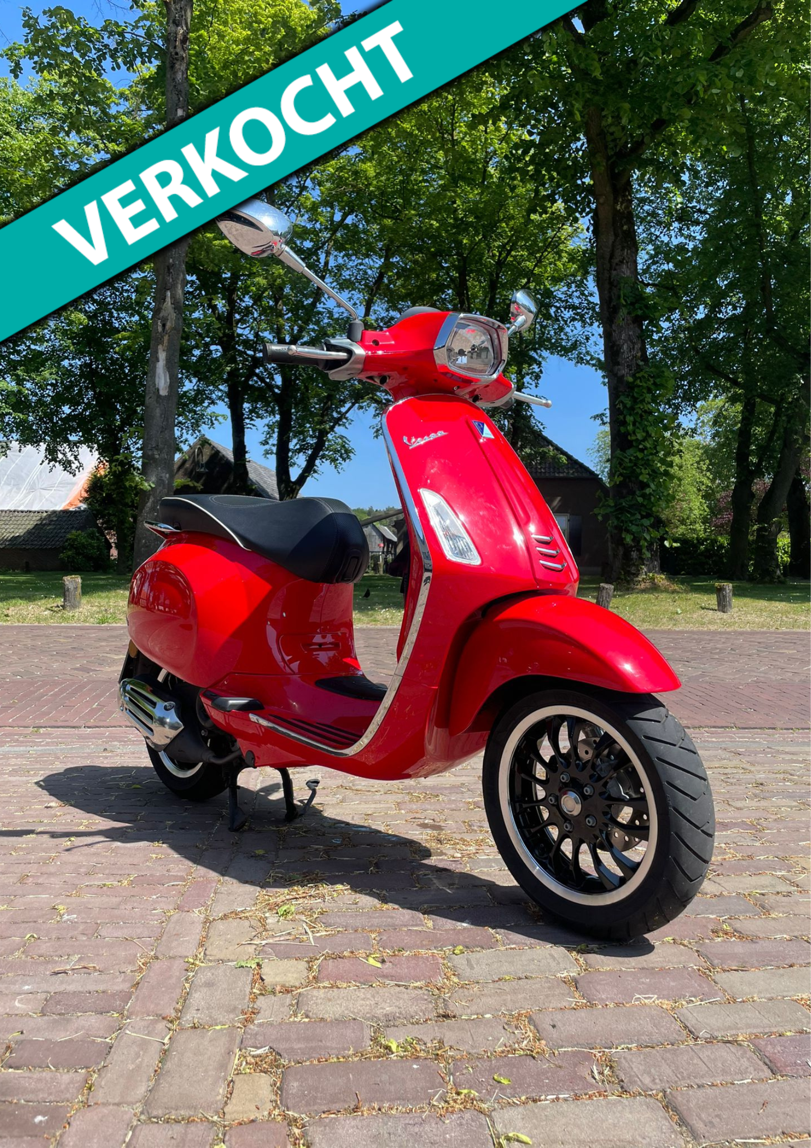 Vespa sprint | Brom | 4000km | 1e eigenaar | Garantie