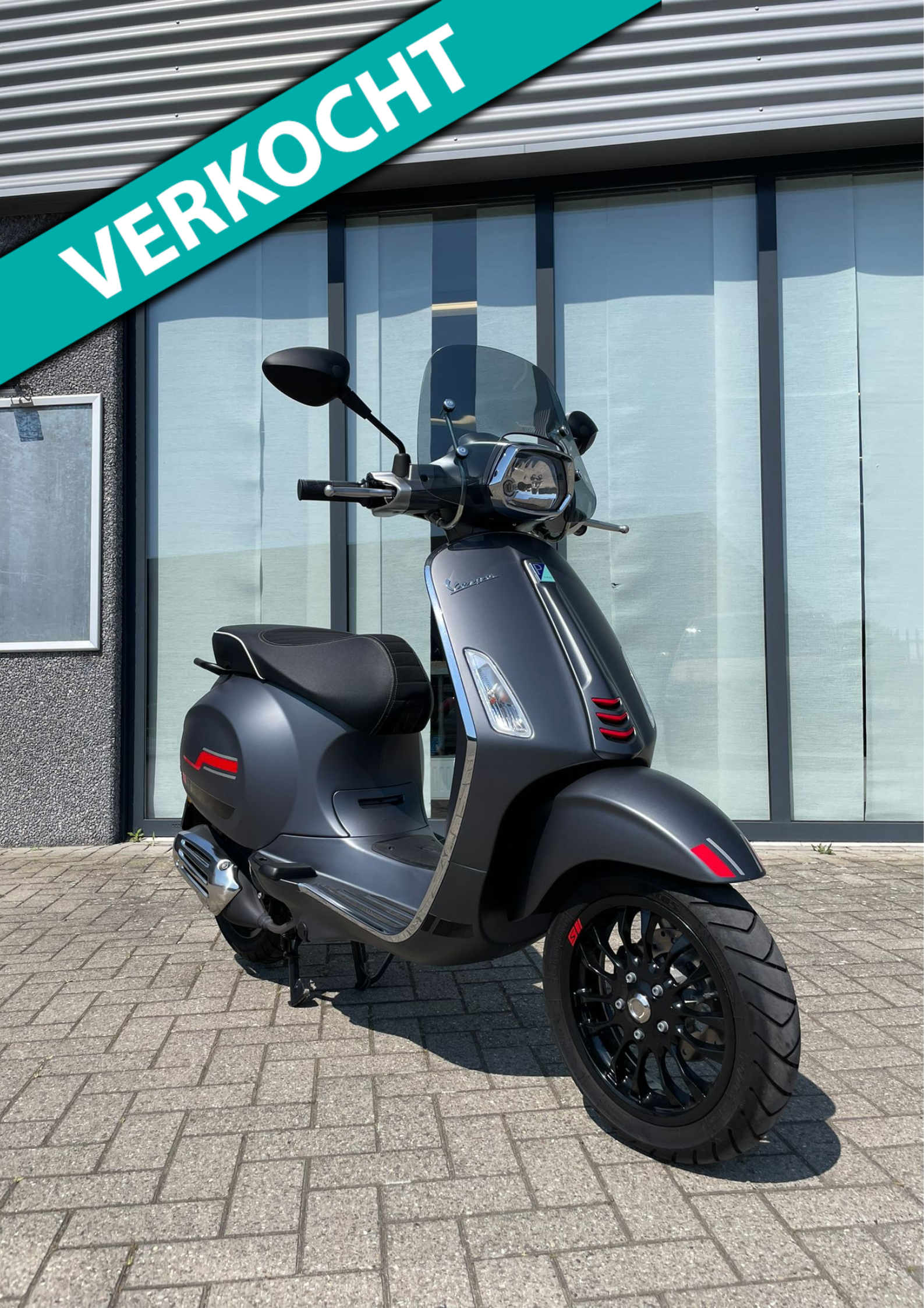 Vespa Sprint | Nieuwstaat | brom/snor | garantie | 1300km