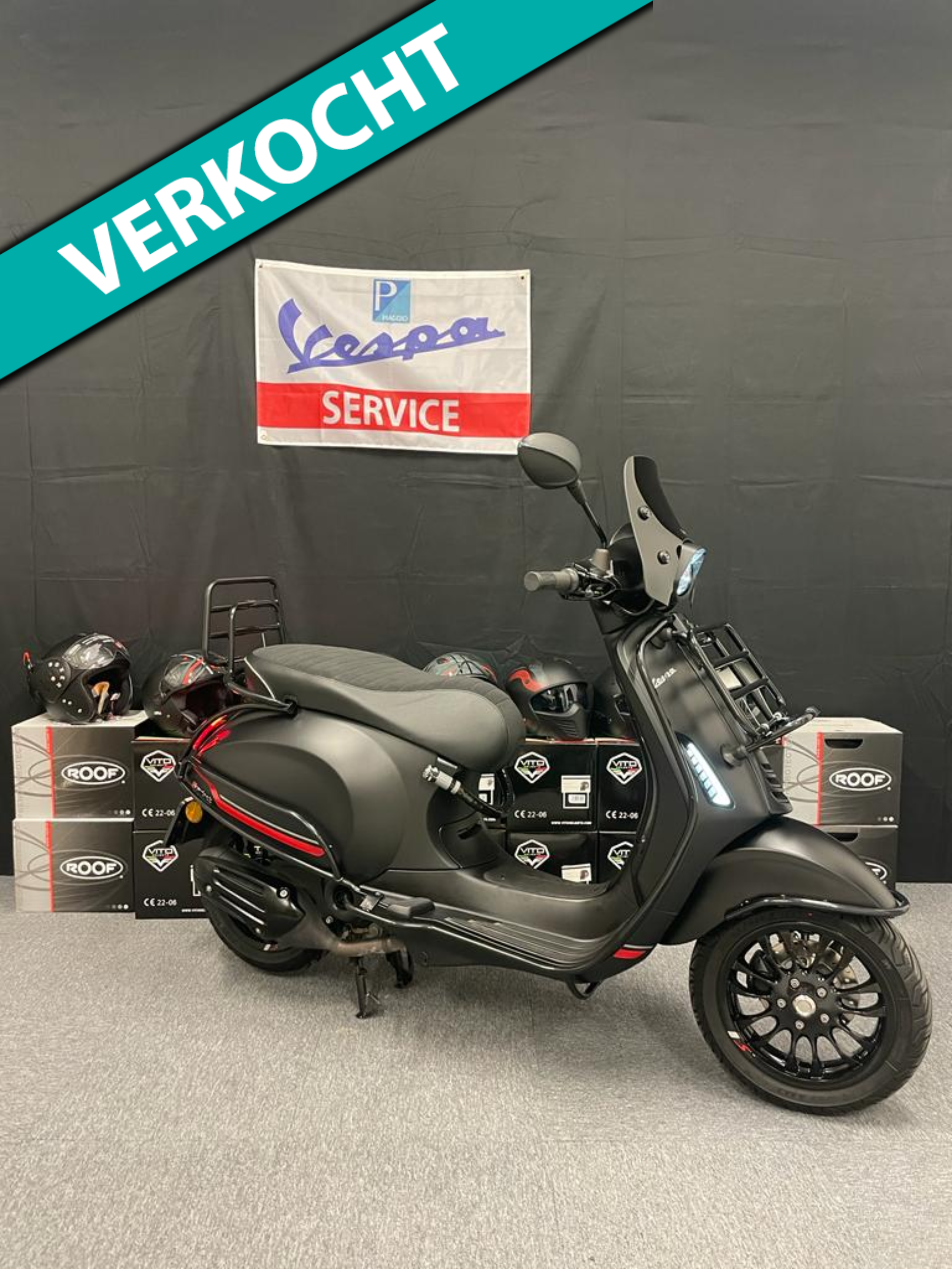 Vespa sprint Notte | 2900km | 2022 | Full option | Garantie