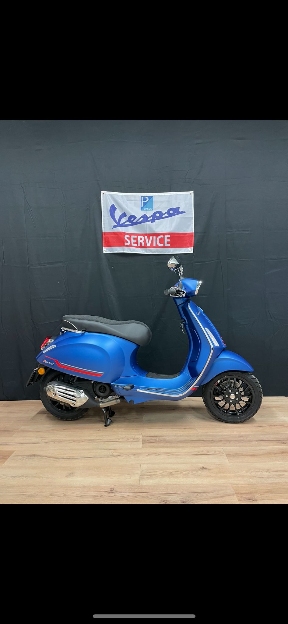 Vespa Sprint S | Viva ace blue |  EURO5 Iget | NIEUW 0KM