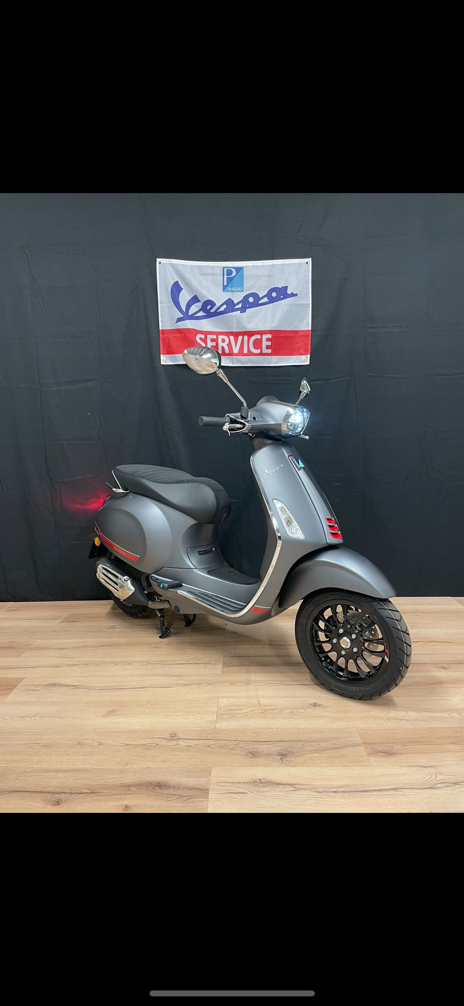 Vespa Sprint S | Grigio grey |  EURO5 Iget | NIEUW 0KM