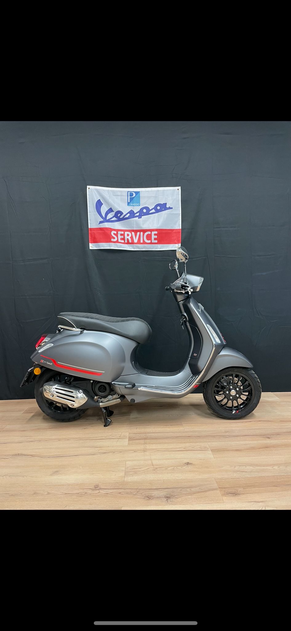 Vespa Sprint S | Grigio grey |  EURO5 Iget | NIEUW 0KM