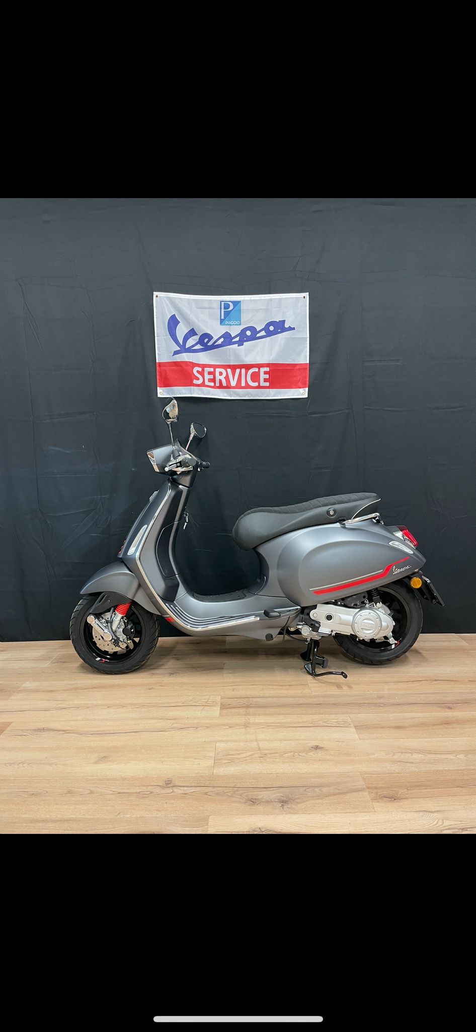 Vespa Sprint S | Grigio grey |  EURO5 Iget | NIEUW 0KM