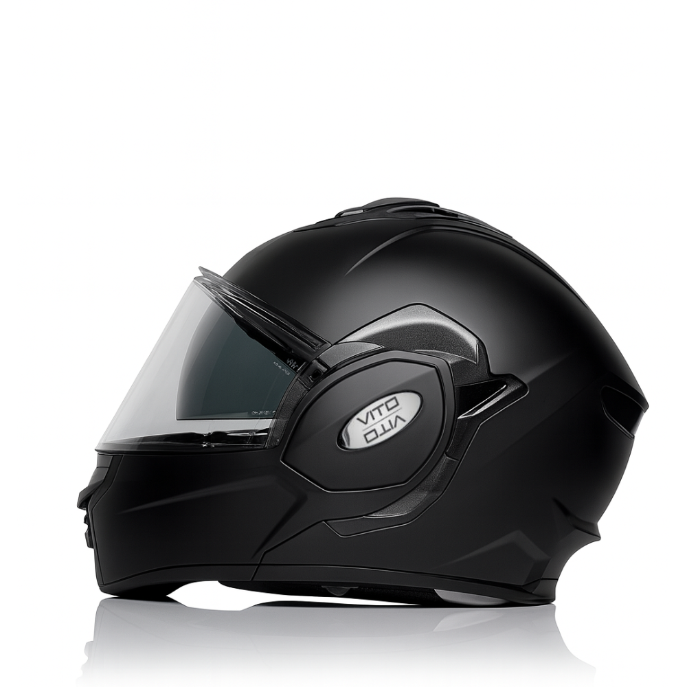 Vito Reverse mat zwart Systeem helm