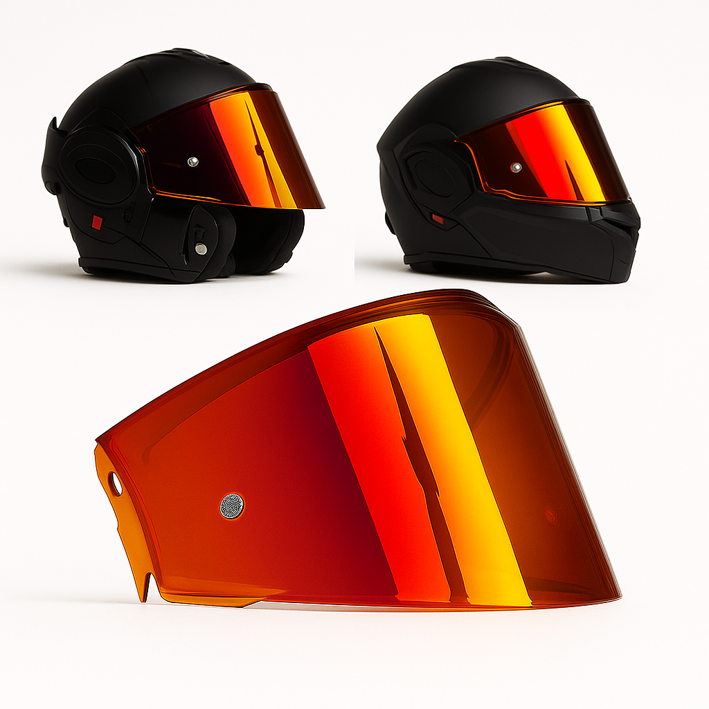 Vito Reverse mat zwart Systeem helm