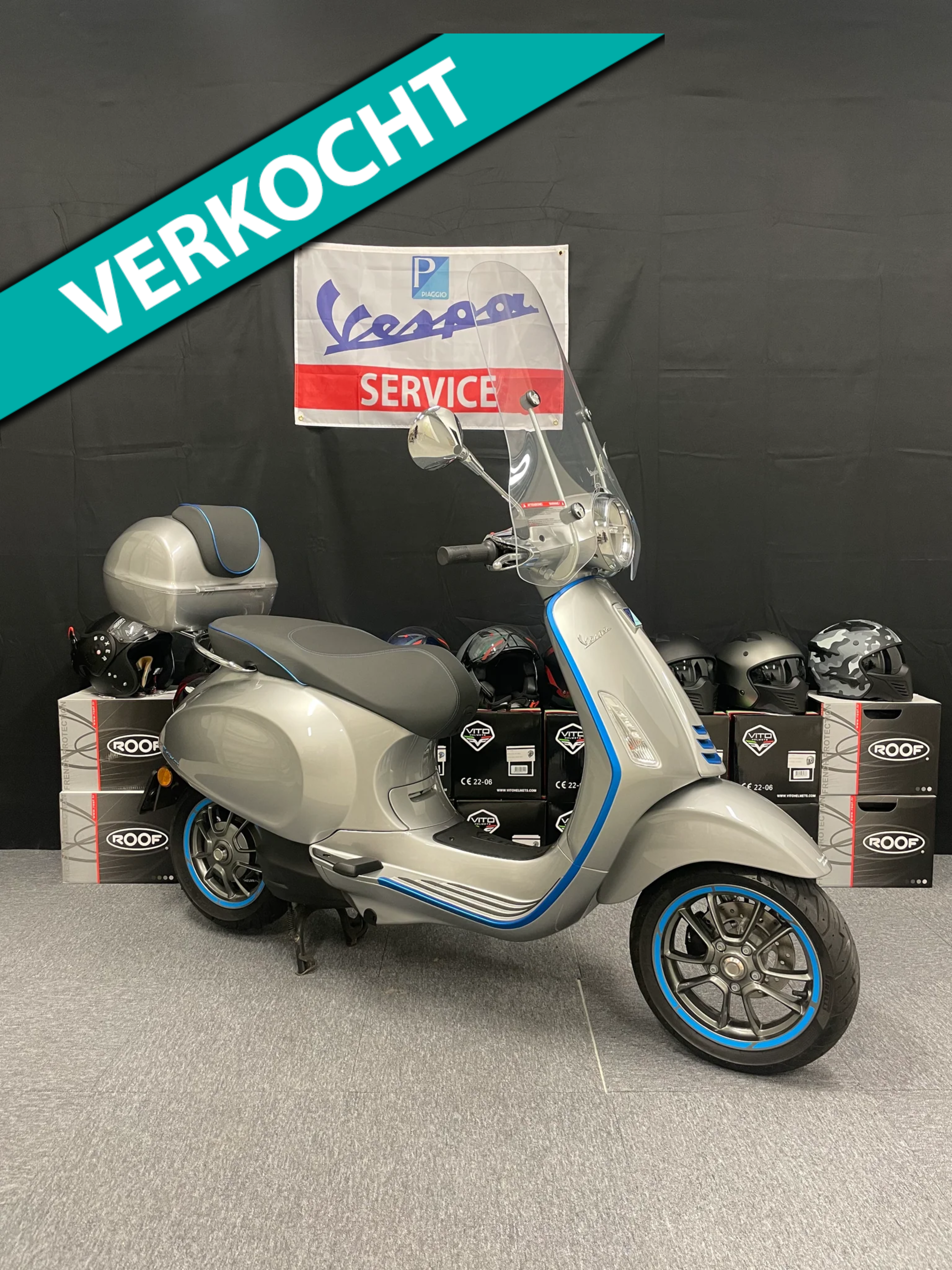 Vespa Elettrica | Snor | Garantie | 2200km | Nieuwstaat