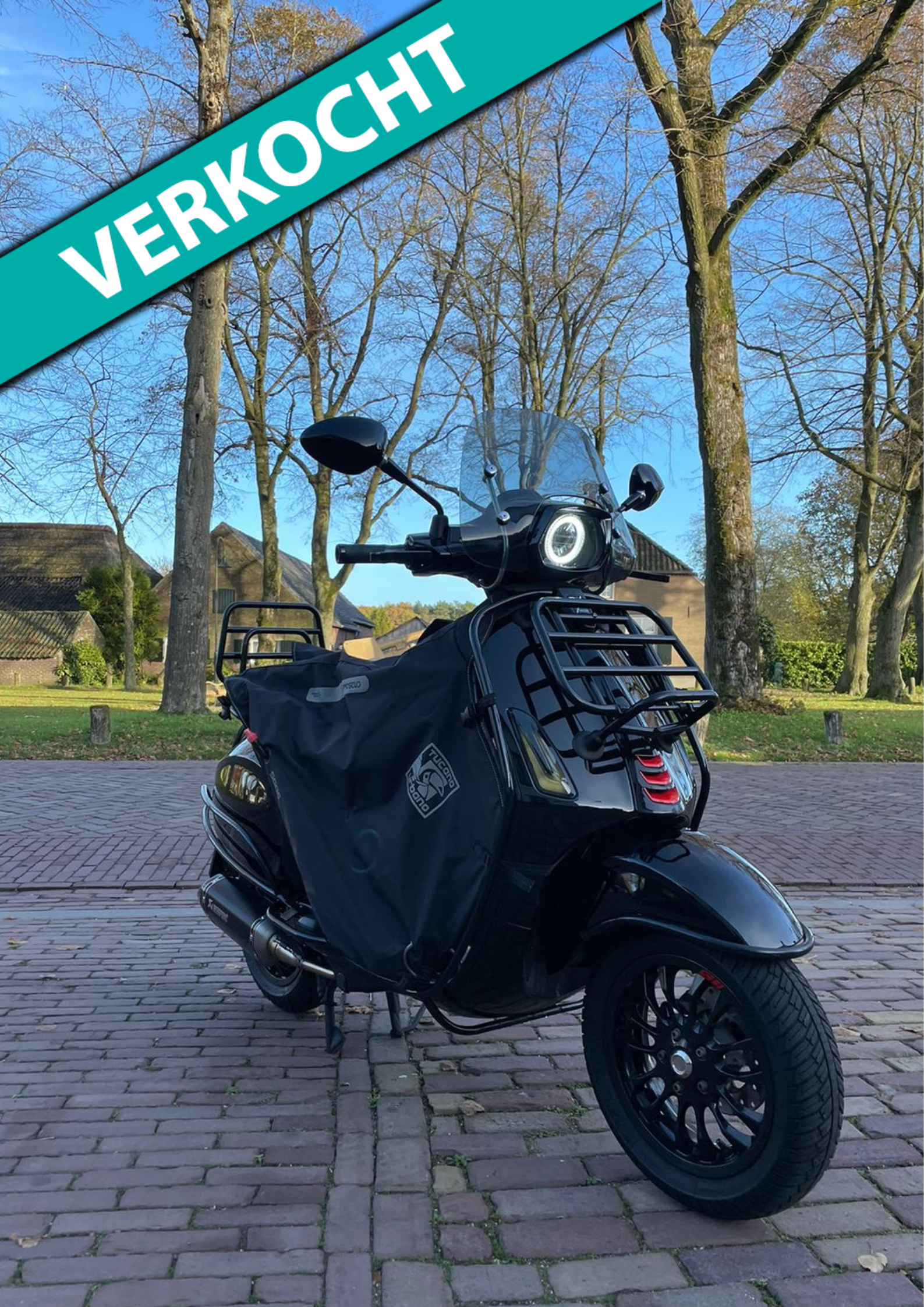 Vespa Sprint brom | Akrapovic | Zelioni | Carbon | Bitubo