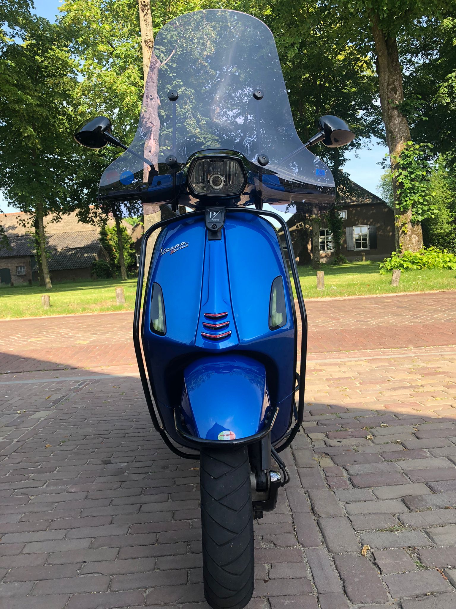 Vespa Sprint | Snor | Blauw