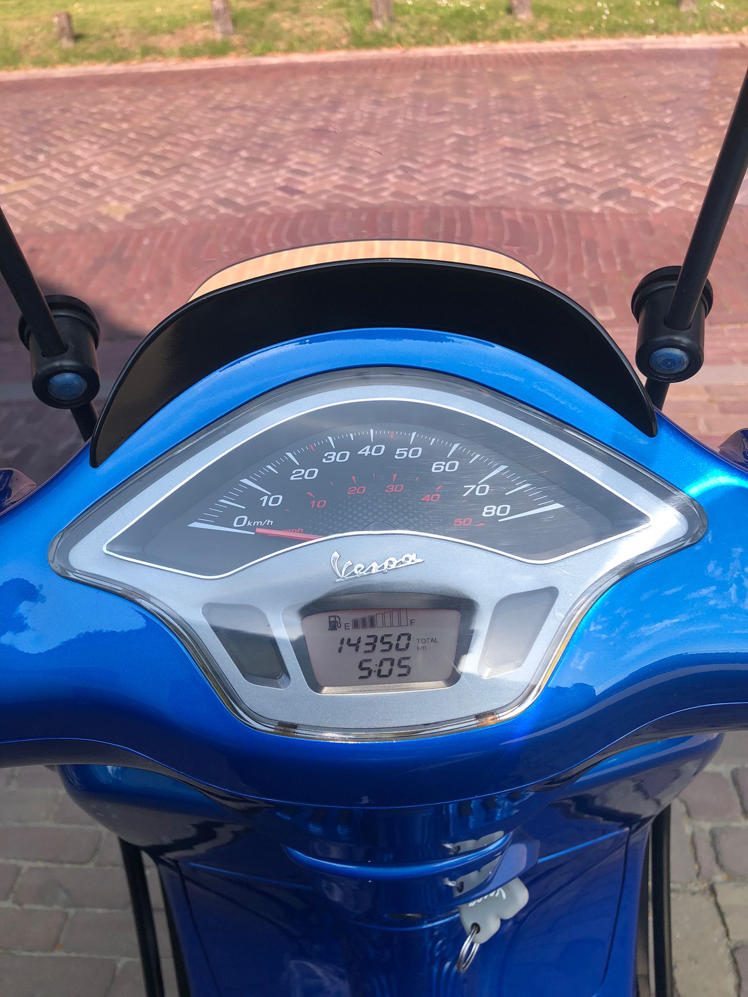 Vespa Sprint | Snor | Blauw