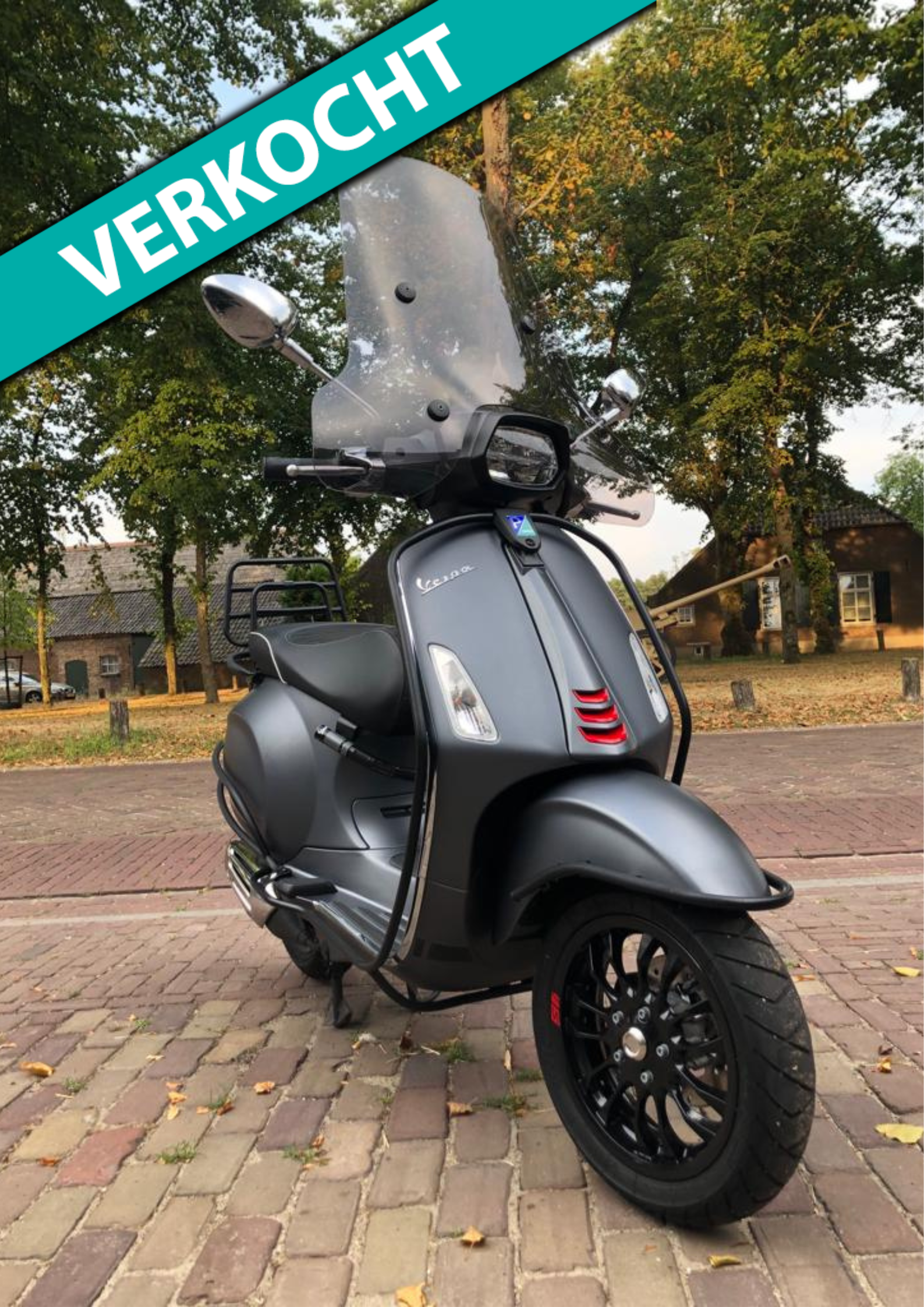 Vespa Sprint | Snor/ Brom | Nieuwstaat